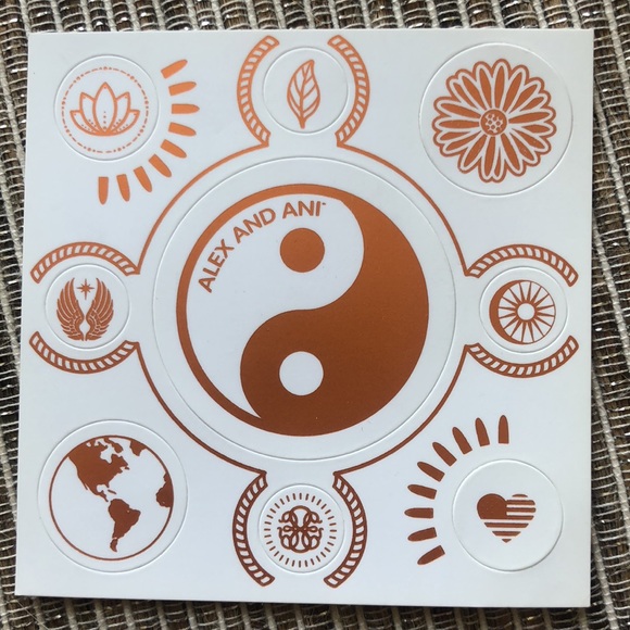 Alex and Ani silver tennis ball charm bracelet - Picture 3 of 4